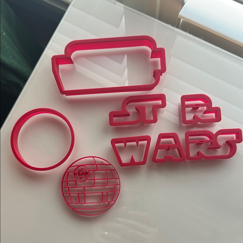 Red Star Wars Cookie Cutters
